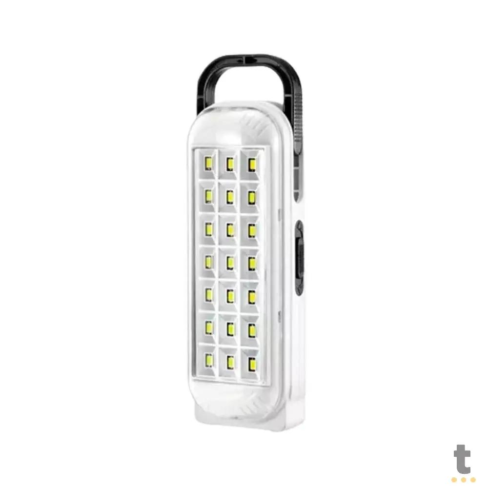 Luminária de Emergência Recarregável Led 4.2W 1300Mah DP Led Light - DP-713C Truedata
